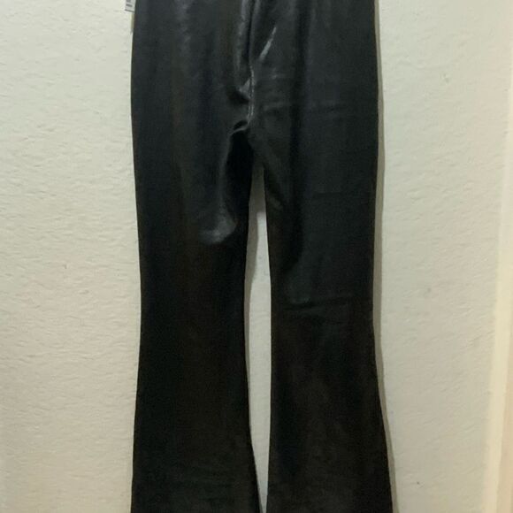 Brand bazar pants split hem size S black P1 - Picture 9 of 9